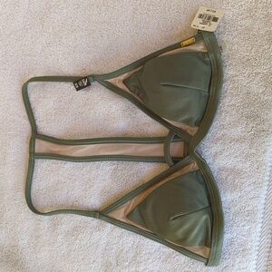 PINK Victoria's Secret Sage Bikini Top